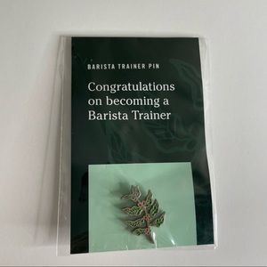 Starbucks Barista Trainer Partner Pin